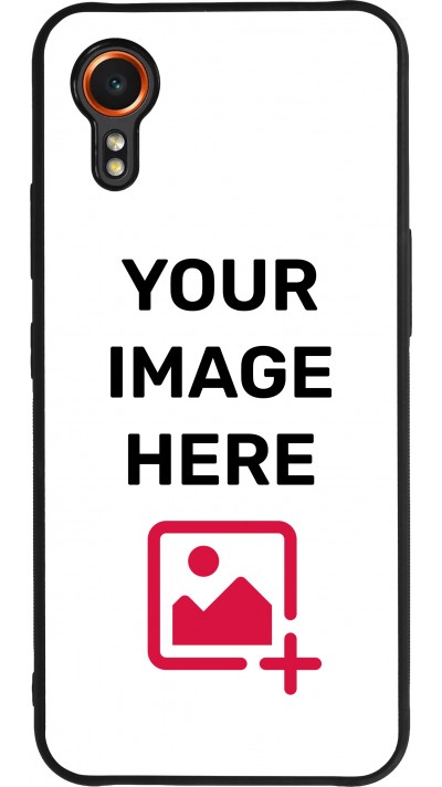 Custom Hülle Silikon schwarz - Galaxy XCover7