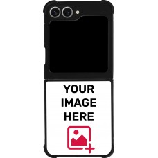 Custom Hülle Silikon schwarz - Galaxy Z Flip6