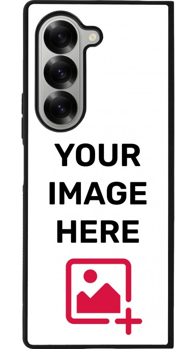 Custom Hülle Silikon schwarz - Galaxy Z Fold6