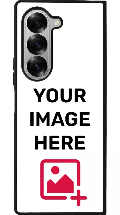 Custom Hülle Silikon schwarz - Galaxy Z Fold6