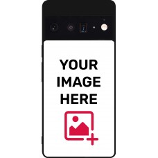 Custom Hülle Silikon schwarz - Google Pixel 6 Pro