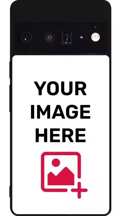 Custom Hülle Silikon schwarz - Google Pixel 6 Pro