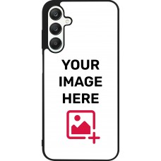 Custom Hülle Silikon schwarz - Samsung Galaxy A25