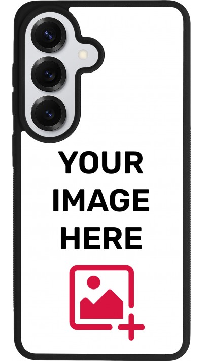 Coque personnalisée en silicone rigide noir - Samsung Galaxy S26