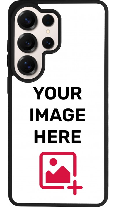 Coque personnalisée en silicone rigide noir - Samsung Galaxy S26 Ultra