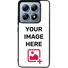 Custom Hülle Silikon schwarz - Xiaomi 14T Pro