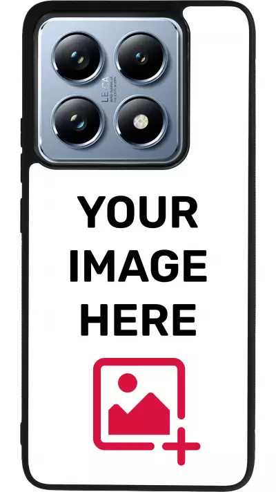 Custom Hülle Silikon schwarz - Xiaomi 14T Pro