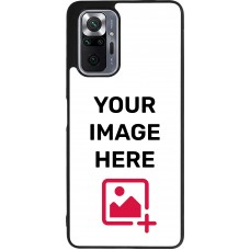 Custom Hülle Silikon schwarz - Xiaomi Redmi Note 10 Pro Max