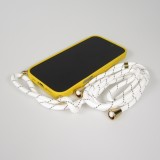Samsung Galaxy S26 Case Hülle - Bio Eco-Friendly Vegan mit Handykette Necklace - Gelb