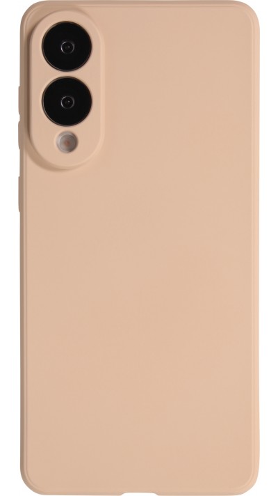 Coque Samsung Galaxy S25 Edge - Gel soft touch - Beige
