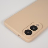 Samsung Galaxy S25 Edge Case Hülle - Silikon soft touch - Beige