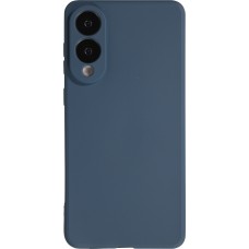 Samsung Galaxy S25 Edge Case Hülle - Silikon soft touch - Dunkelblau
