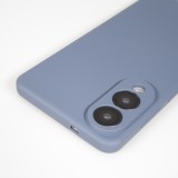 Samsung Galaxy S25 Edge Case Hülle - Silikon soft touch - Grau