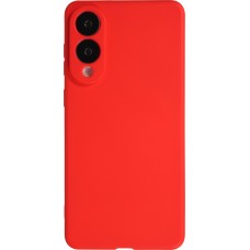 Coque Samsung Galaxy S25 Edge - Gel soft touch - Rouge