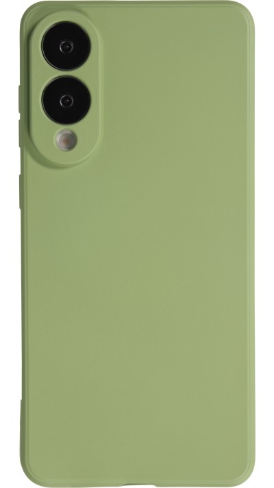 Coque Samsung Galaxy S25 Edge - Gel soft touch - Vert