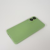 Coque Samsung Galaxy S25 Edge - Gel soft touch - Vert