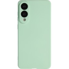 Samsung Galaxy S25 Edge Case Hülle - Silikon soft touch - Mintgrün