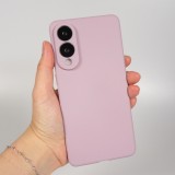 Samsung Galaxy S25 Edge Case Hülle - Silikon soft touch - Violett