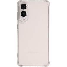 Samsung Galaxy S25 Edge Case Hülle - Gummi Transparent Gel Bumper mit extra Schutz für Ecken Antischock