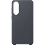 Galaxy S25 Edge Case Hülle - Premium Vegan-Leder Backcover Kindsuit - Schwarz