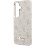 Galaxy S26 Case Hülle - Guess 4G Script MagSafe Magnetische elegante Schutz - Rosa