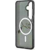 Coque Samsung Galaxy S26 - Karl Lagerfeld IML KC Script MagSafe protection &eacute;l&eacute;gante - Noir