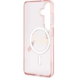 Coque Samsung Galaxy S26 - Karl Lagerfeld IML KC Script MagSafe protection &eacute;l&eacute;gante - Rose