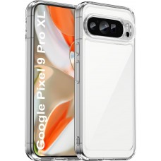 Samsung Google Pixel 9 Pro XL Case Hülle - Gummi Transparent Silikon Gel flexibel - Transparent