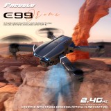 Quadcopter Drohne Facegle E99 mit Dualkameras, LED-Beleuchtung und Fernbedienung