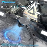 Quadcopter Drohne Facegle E99 mit Dualkameras, LED-Beleuchtung und Fernbedienung