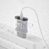 Dudao A14C USB-C PD 20W Wandladeger&auml;t mit Kabel (1m USB-C) - Weiss