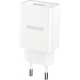 Dudao A4EUL USB-A Wandladeger&auml;t 2.1A mit Lightning Kabel f&uuml;r iPhone und kompatible Ger&auml;te - Weiss