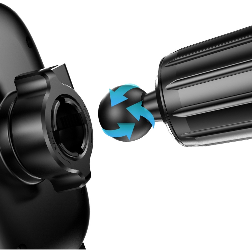 Dudao F5N+ Auto Handyhalterung mit Saugnapf f&uuml;r Windschutzscheibe oder Armaturenbrett - Schwarz