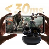 Dudao U20 TWS Bluetooth-Kopfh&ouml;rer kabellos 30 Stunden Akkulaufzeit - Schwarz