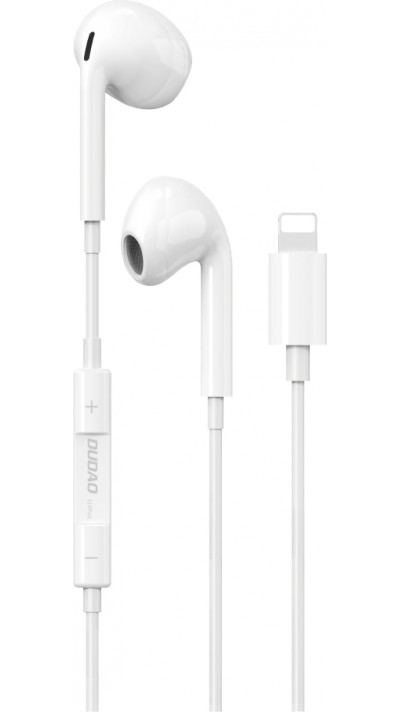 Dudao X14PROL In-Ear Kopfh&ouml;rer mit Lightning-Anschluss f&uuml;r hochwertige Audioqualit&auml;t - Weiss