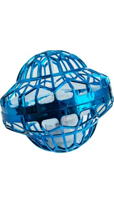 Fly spinning ball 360&deg; ballon volant lumineux &agrave; induction magique rotatif intelligent pour enfants - Bleu
