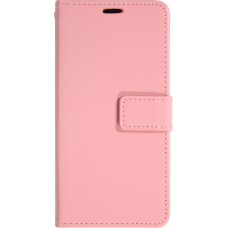Hülle iPhone Air - Premium Flip Leder Tasche - Hellrosa