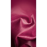 iPhone 17 Case Hülle - Qialino Croco Flip Echtleder - Rosa