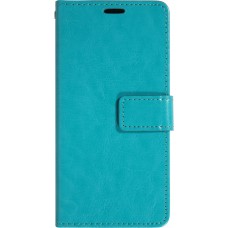 Hülle iPhone 17 Pro - Premium Flip Leder Tasche - Türkis