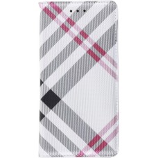 Hülle Samsung Galaxy S26 - Flip Lines - Weiss