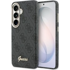 Coque Samsung Galaxy S26 - Guess 4G Script MagSafe Magnetic protection &eacute;l&eacute;gante - Noir