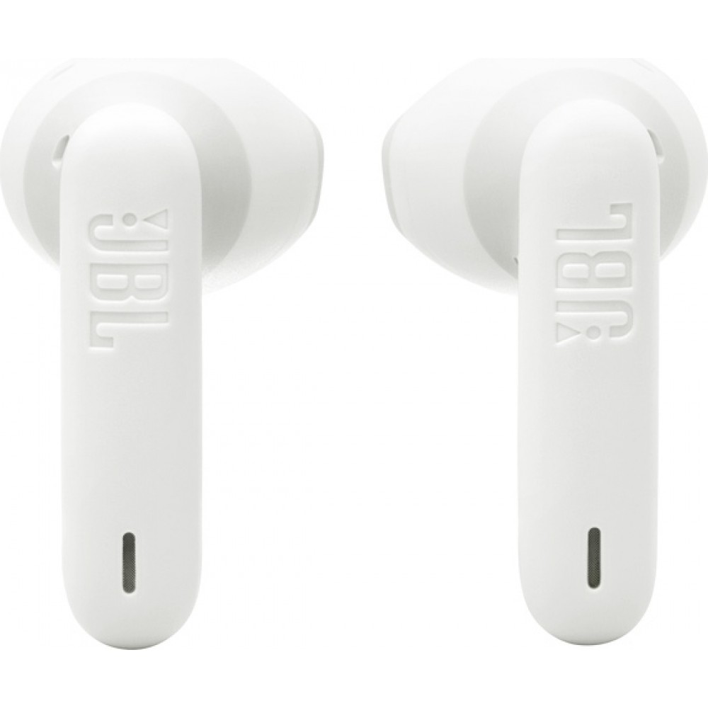 JBL Wave Flex 2 Bluetooth - 40h autonomie son Pure Bass technologie Smart Ambient et contrôle tactile - Blanc