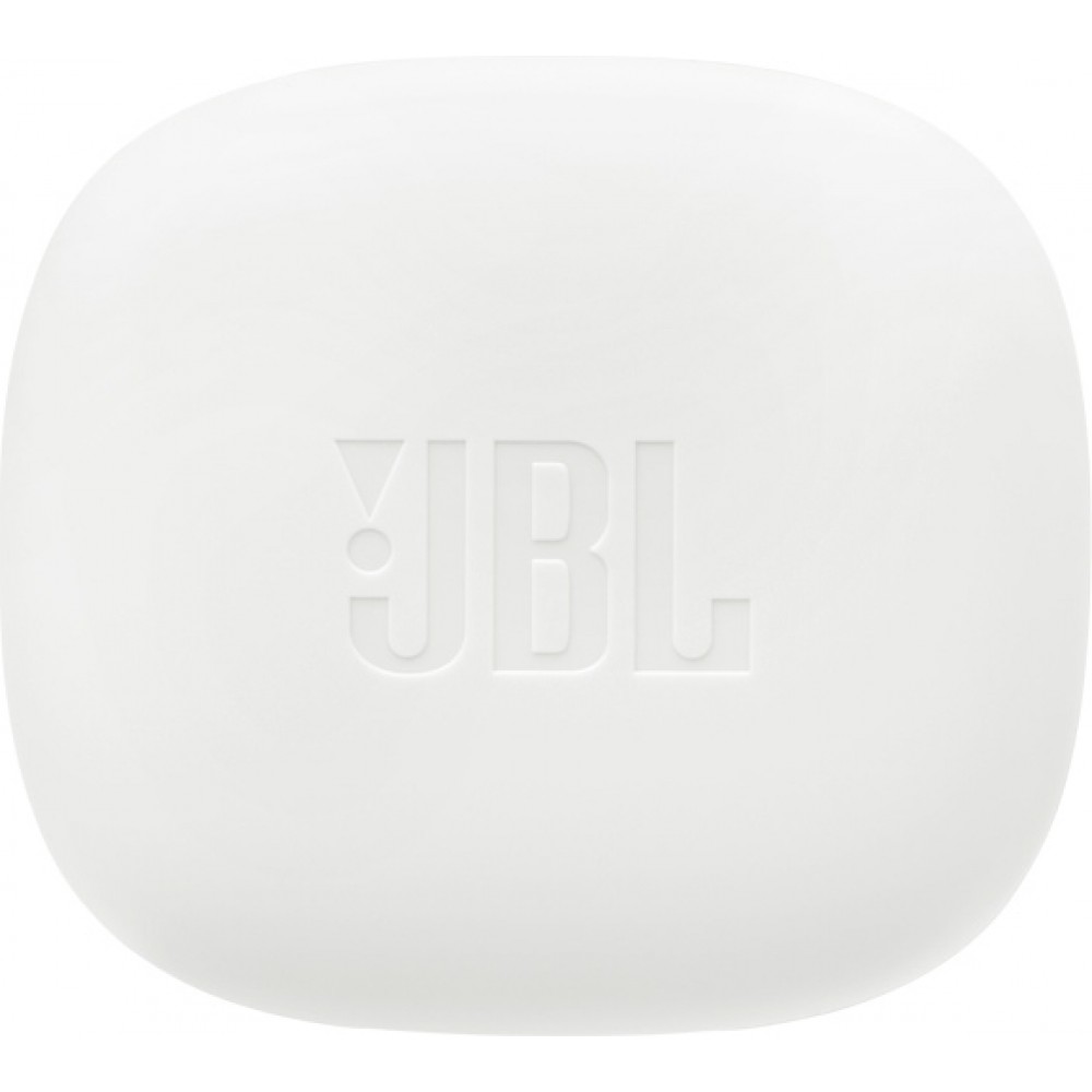 JBL Wave Flex 2 Bluetooth - 40h autonomie son Pure Bass technologie Smart Ambient et contrôle tactile - Blanc
