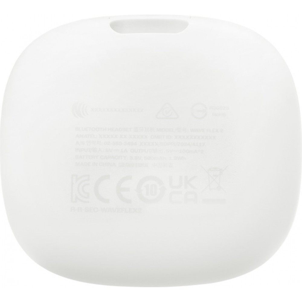 JBL Wave Flex 2 Bluetooth - 40h autonomie son Pure Bass technologie Smart Ambient et contrôle tactile - Blanc