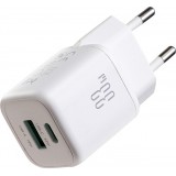 Joyroom JR-TG7 33W USB-A + USB-C Wandladeger&auml;t mit 30W Lightning Kabel 1m - Weiss