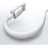 Joyroom S-A55 StarFlight Schnellladekabel USB-C zu USB-C 100 W (1.2 m) - Weiss