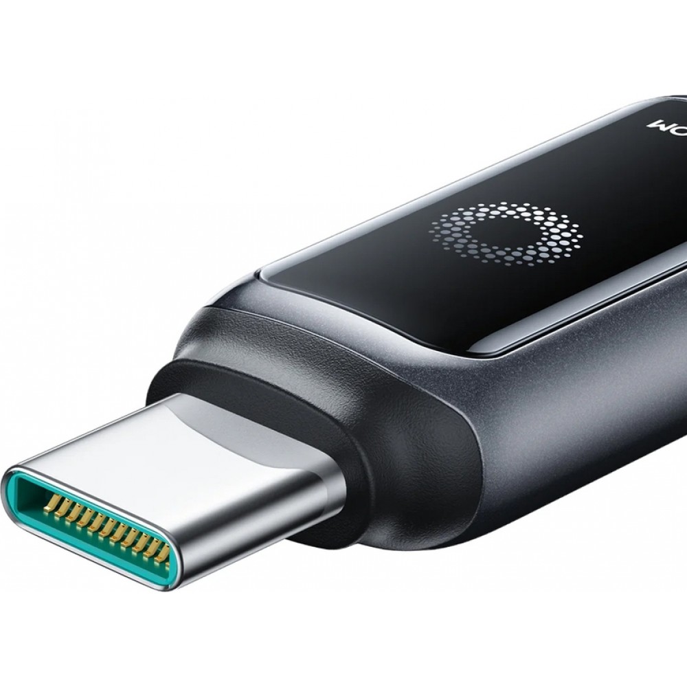 Joyroom S-A55 StarFlight Schnellladekabel USB-C zu USB-C 100 W (1.2 m) - Schwarz