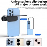 Smartphone Kamera Spiegelreflexions-Set mit Clip Reflexionshalterung & Reinigungstuch f&uuml;r kreative Fotoeffekte - Schwarz