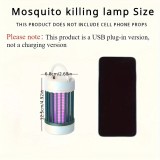 USB tragbare elektronische M&uuml;ckenfalle UV-Lampe - Gr&uuml;n