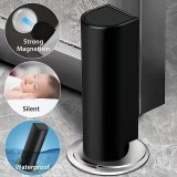 2er Set Magnetische T&uuml;rstopper ohne Bohren, klebende Sto&szlig;fest Schutzvorrichtung - Weiss